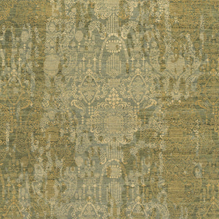 Surya Palace PLC-1000 Olive Hand Knotted Area Rug Sample Swatch