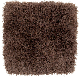 Surya Portland PLD-2000 Chocolate Shag Weave Area Rug 16'' Sample Swatch