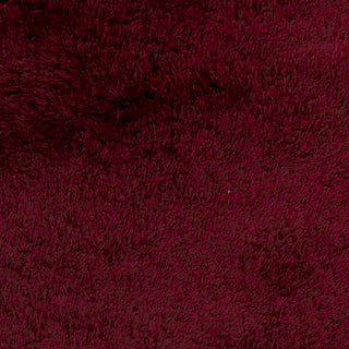 Surya Portland PLD-2005 Burgundy Shag Weave Area Rug Sample Swatch