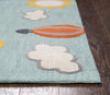 Rizzy Play Day PD587A Aqua Area Rug