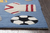 Rizzy Play Day PD596A Blue Area Rug Corner Image