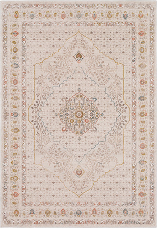 Surya Palermo PLO-2301 Aqua Taupe Cream Lime Camel Area Rug main image