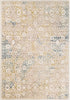Surya Palermo PLO-2306 Taupe Aqua Cream Navy Lime Area Rug main image