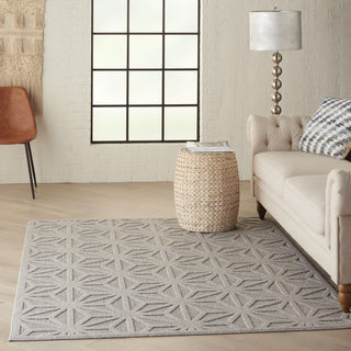 Nourison Palamos PLS01 Lt Grey Area Rug Room Scene 2