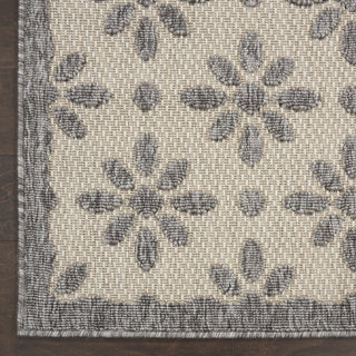 Nourison Palamos PLS03 Cream Area Rug Corner