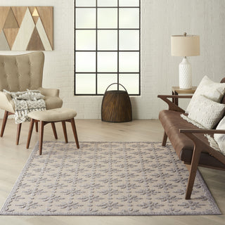 Nourison Palamos PLS03 Cream Area Rug Room Scene Featured