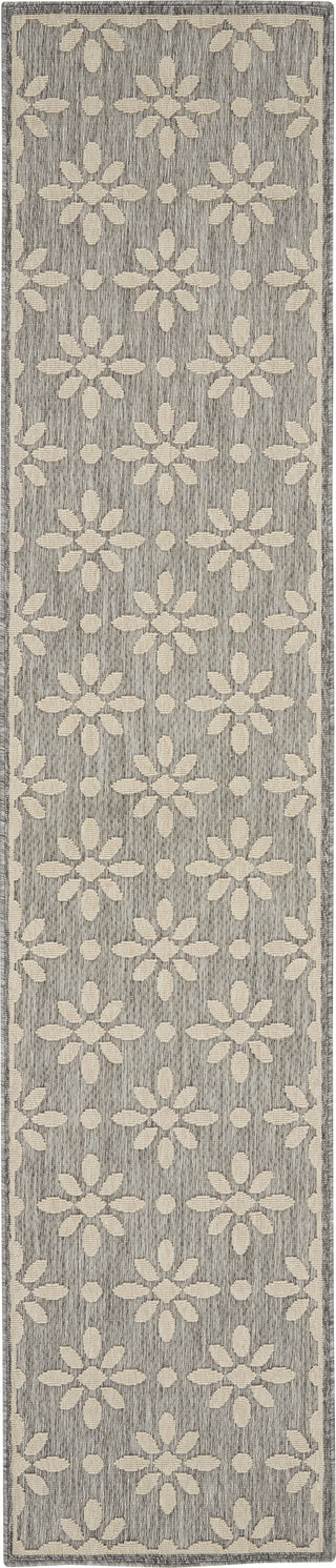 Nourison Palamos PLS03 Grey Area Rug Runner