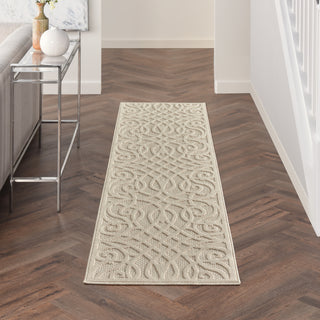 Nourison Palamos PLS04 Cream Area Rug Room Scene 3