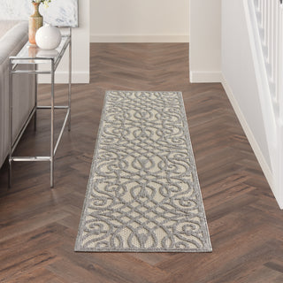 vNourison Palamos PLS04 Cream Grey Area Rug Room Scene 3