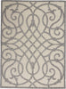 Nourison Palamos PLS04 Cream Grey Area Rug Main Image
