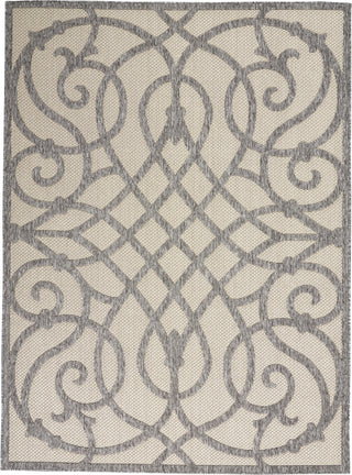 Nourison Palamos PLS04 Cream Grey Area Rug Main Image