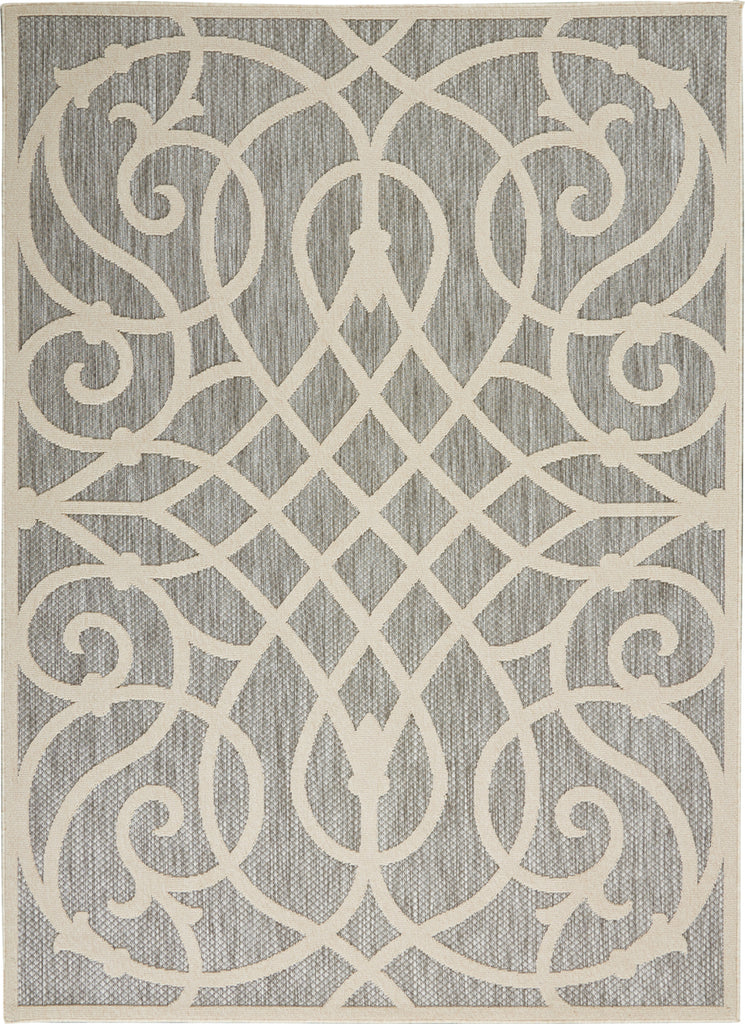 Nourison Palamos PLS04 Grey Area Rug Main Image