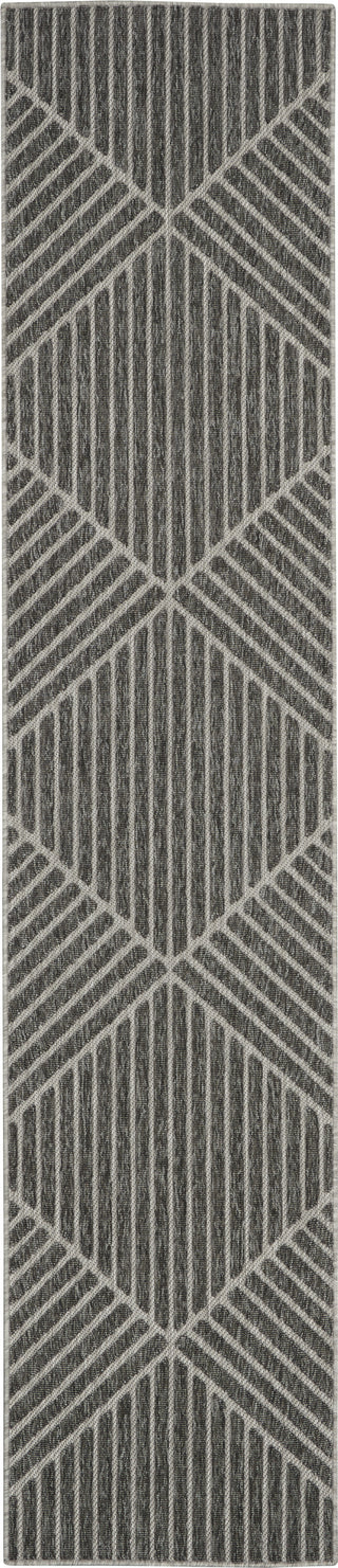 Nourison Palamos PLS05 Dark Grey Area Rug Runner