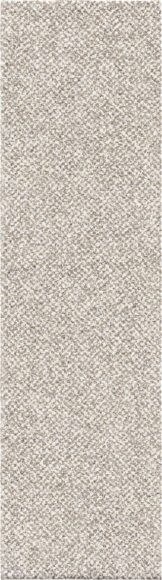 Orian Rugs Plush Shag Horton Check Grey Area Rug main image