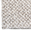 Orian Rugs Plush Shag Horton Check Grey Area Rug Close up