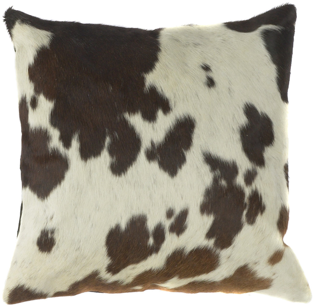 Surya Trail Charming Cow Hide PMH-120 Pillow 18 X 18 X 4 Poly filled