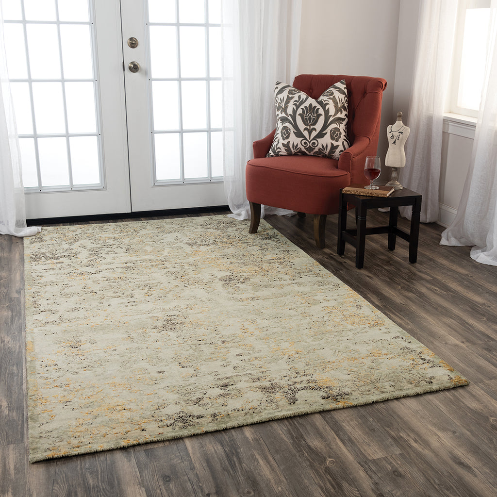Rizzy Premier PMR108 Beige Area Rug Room Image Feature