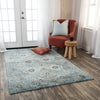 Rizzy Premier PMR110 Blue Area Rug Room Image Feature
