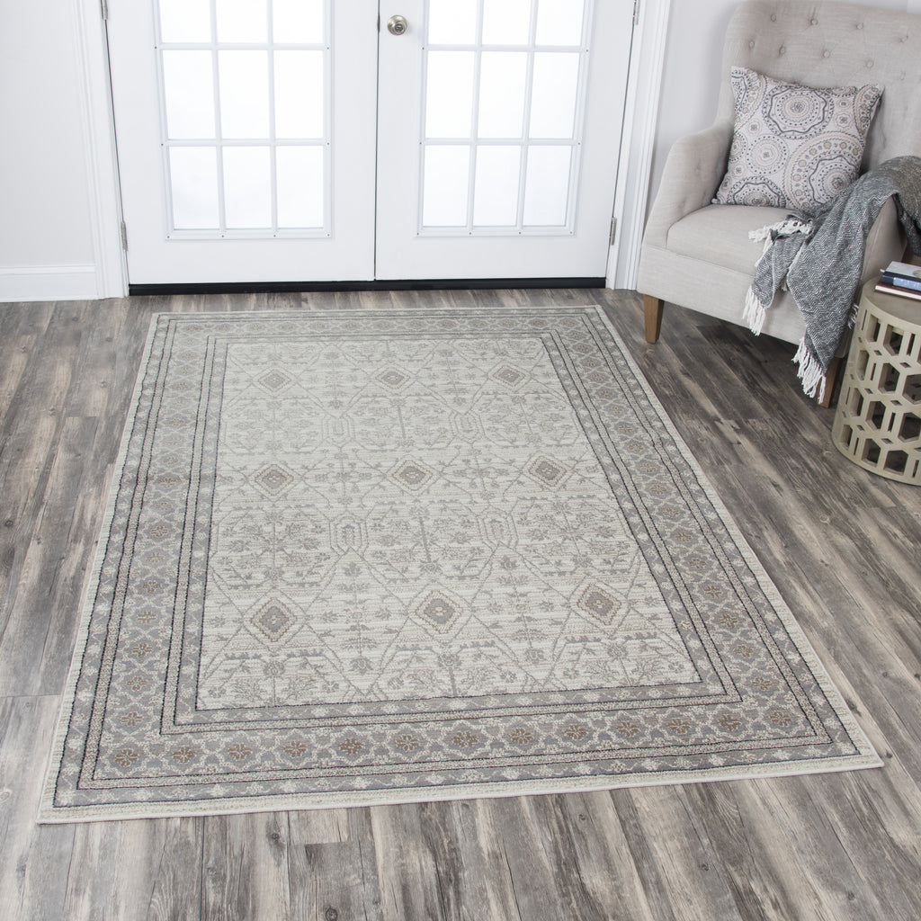 Rizzy Panache PN6976 Beige Area Rug  Feature