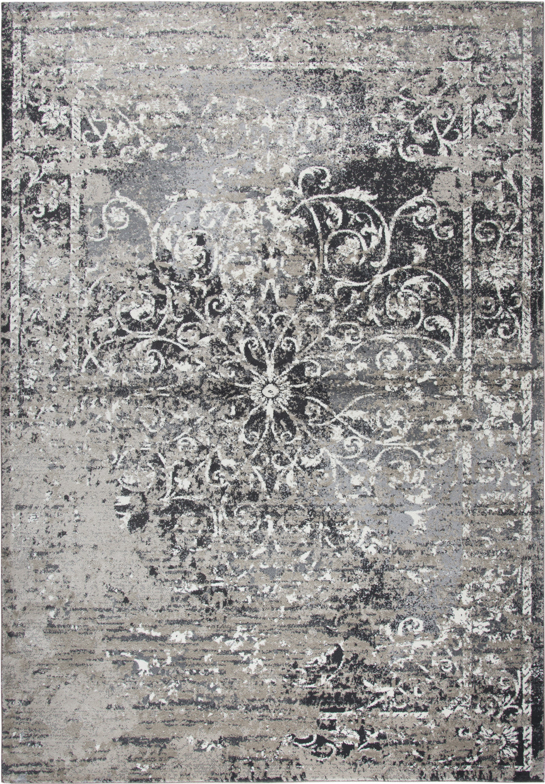 Rizzy Panache PN6981 Taupe Area Rug main image