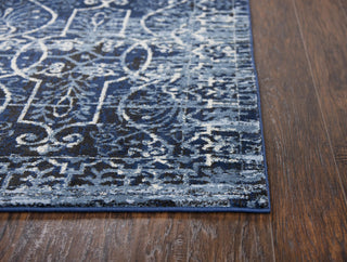 Rizzy Panache PN6964 Dark Blue Area Rug Detail Image