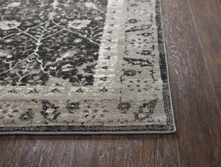 Rizzy Panache PN6966 Black Area Rug Detail Image