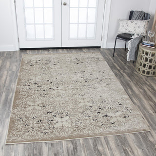 Rizzy Panache PN6970 Beige Area Rug Corner Image