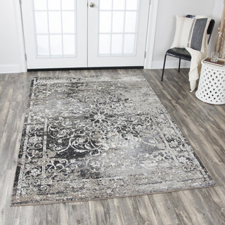 Rizzy Panache PN6981 Taupe Area Rug Corner Image