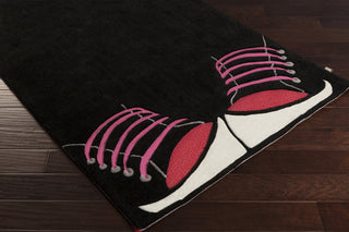 Surya Punk PNK-2001 Hot Pink Hand Tufted Area Rug by Papilio Corner Shot