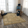 Rizzy Platinum PNM103 Brown/Beige Area Rug Room Image Feature
