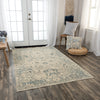 Rizzy Platinum PNM106 Beige/Blue Area Rug Room Image Feature