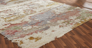 K2 Polaris PO-018 Rose Multi Area Rug Lifestyle Image Feature