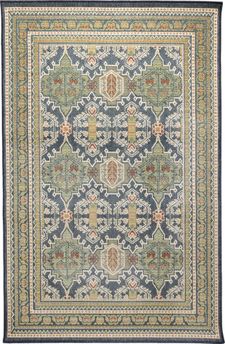 Trans Ocean Patio 6060/04 Journey Blue Area Rug by Liora Manne