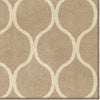 Orian Rugs Poise Infinity Beige Area Rug Close Up