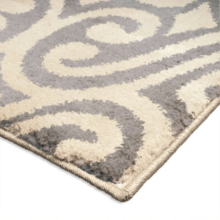 Orian Rugs Poise Eutaw Taupe Area Rug Corner Shot