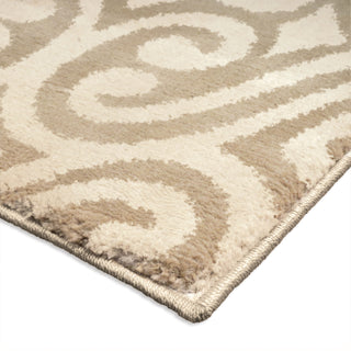 Orian Rugs Poise Eutaw Tan Area Rug Corner Shot