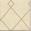 Orian Rugs Poise Crossed Ties Ivory Area Rug Close Up