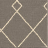 Orian Rugs Poise Crossed Ties Taupe Area Rug Close Up