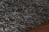 Chandra Poligan POL-30802 Silver Area Rug Detail