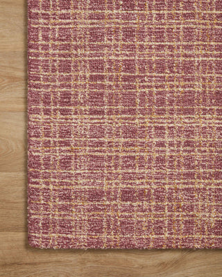 Loloi Polly POL-03 Berry / Natural Area Rug by Chris Loves Julia Corner Image