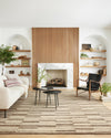 Loloi Polly POL-04 Beige / Tobacco Area Rug by Chris Loves Julia Lifestyle Image