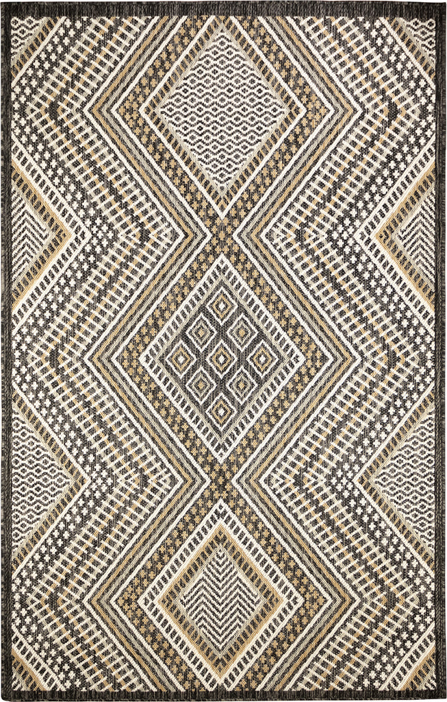 Trans Ocean Portofino 7080/12 Kilim Natural Area Rug by Liora Manne