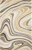 Trans Ocean Portofino 7081/12 Tides Natural Area Rug by Liora Manne