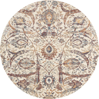 Loloi Porcia PB-03 Ivory/Multi Area Rug Mirror 