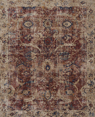 Loloi Porcia PB-08 Red/Beige Area Rug main image