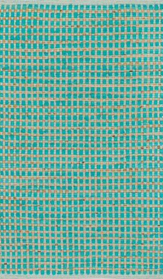 Loloi Porto HPO01 Turquoise Area Rug main image