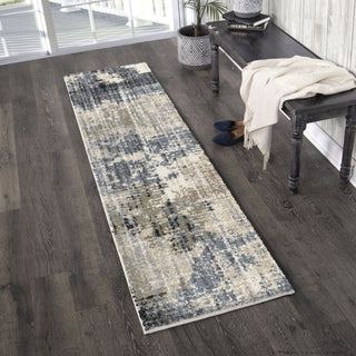 Orian Rugs Portland Basque Muted Blue Area Rug Lifestyle Image