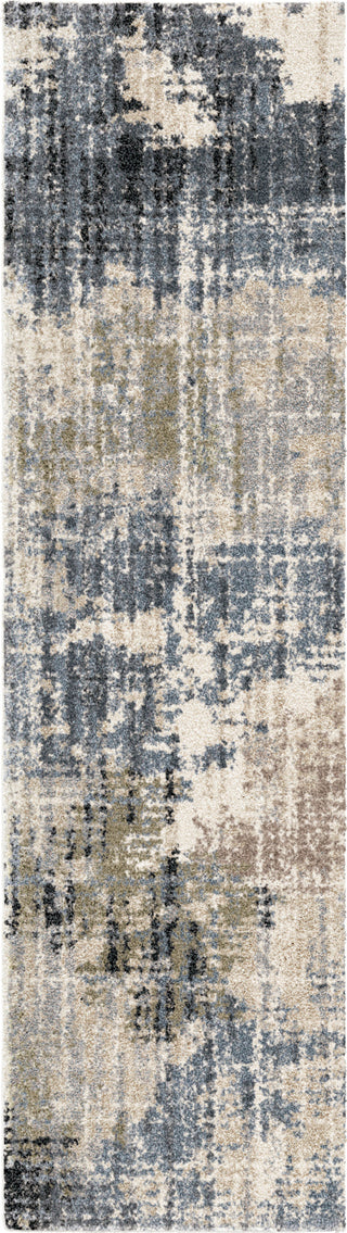Orian Rugs Portland Basque Muted Blue Area Rug main image
