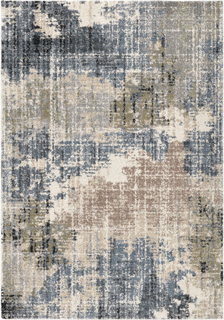 Orian Rugs Portland Basque Muted Blue Area Rug Main Image