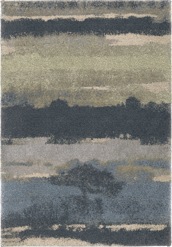 Orian Rugs Portland Canyon Soft Blue Area Rug main image